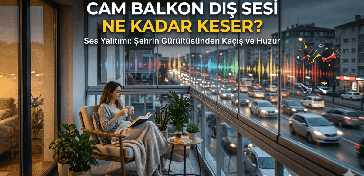 Cam Balkon Dış Sesi Ne Kadar Keser