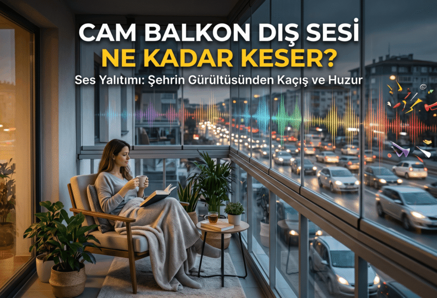Cam Balkon Dış Sesi Ne Kadar Keser